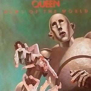 Vintage 1976 Queen 'News of the World' Vinyl Recor